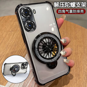 Ultra-Thin Silicone Phone Case for Huawei Honor 60 pro Transparent Protective Cover with Airbag Full Protection Soft Shell for Men And Women