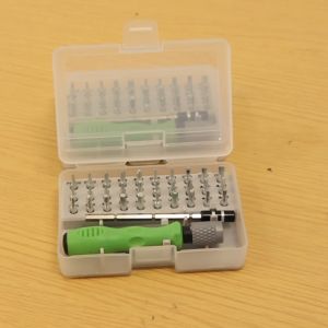 ชุดไขควงทนทาน 32 ชิ้น/ชุด ชุดไขควงเหล็กแม่นยำ เครื่องมือซ่อมโทรศัพท์มือถือ โน้ตบุ๊ก คอมพิวเตอร์