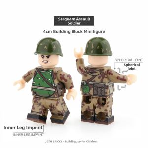 Military Figure Building Blocks Set PPSh Weapon