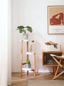 Floor flower stand plant stand outdoor flower stand multi-layer flower pot stand flower trough indoor display home decoration