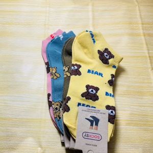 ถุงเท้าข้อยาวสีเรียบ Socksy ดำ/เทา/เทาอ่อน/ขาว (เซ็ท12คู่ )ดีเทลสีพื้นรองเท้าเป็นสีเรียบถุงเท้าคุณภาพดี เนื้อหนานุ่ม ใส