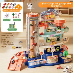 TAODUDU | Educational Building Parking Game Toy For Boys Aged 3-6