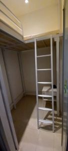 Loft bed customize for helper room singapore /L shape loft bed customize /helper room/store room/bomb shelter/unity