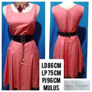 DRESS KUTUNG/SLEEVELESS PINK(ANA CAPRI) 15