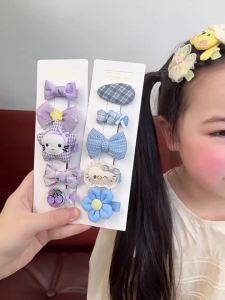 Full Fabric Cute Baby Hair Clips