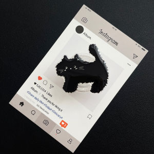 Korean Style Cute Mobile Phone Stand Universal Desktop Sticky Airbag Adjustable Selfie Stick for Watching Series And Taking Photos