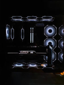 Quạt Tản Nhiệt 12cm Thermalright Prism 4 pro 7 pro MAX Sea View Room Godly Light Synchronization ARGB Computer Hardware