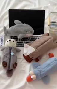 Hộp Đựng Bút Lông Thú Peter Rabbit LUSQI Phong Cách Kawaii Đựng Đồ Dùng Học Tập Dễ Thương Chất Liệu Vải