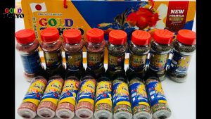 Cám Gold Tokyo Thức Ăn Cho Cá Thủy Sinh Betta Guppy - Thức ăn giúp cá tăng trưởng lên màu và dễ tiêu hóa