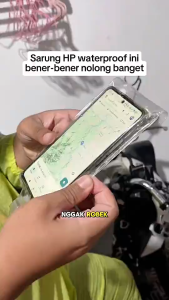 Tas Pouch HP Gantung Anti Air untuk Motor – Desain Simpel & Aman isi 2 PCS