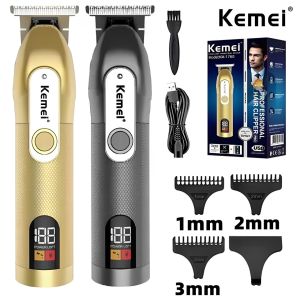 Kemei KM-1760 Razor Hair Clipper Rechargeable Barber Hair Trimmer Salon Electric Hair Cut Machine Original