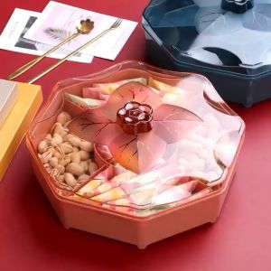 [2 Sizes] Borong365 High Tea Dessert Tray Dulang Kuih Raya Stackable Pastry Serving Platter Dulang Kek Bekas Makanan 点心盒