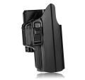 Polymer OWB Holster,IPSC Universal Gun Holster,การฝึกอบรมการถ่ายภาพ,เข็มขัดคลิปสิ่งที่แนบมา, glock/SW/Hellcat/92fs. 