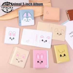 Cartoon Animal 3 Inch Album Photo Postcard Storage Album Idol Pictures Collection Kpop Card Binder Name Card Book Album