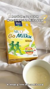 SR12 GoMilku GOLD Susu Kambing Premium Original Bebas Gula Sachet Travel Size