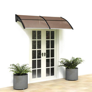 Awning Roof Outdoor Canopy Courtyard Rain Protections Sunshade Canopy Polycarbonate Awning UV Protection 遮阳棚