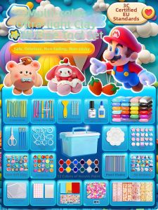Safe Non-toxic Odorless DIY Childrens Plasticine
