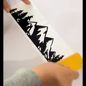 Fender sticker Motorcycle stripe reflective car sticker motorcycle arrow sticker