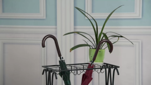 SG stock Fast ShippingUmbrella rack storage rack home ho lobby commercial umbrella storage bucket door placed artifact hanging umbrella rack 3363616600