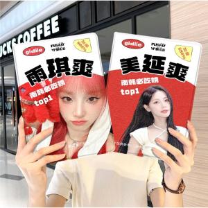 Gidle Song Yuki iPad10 pro 2024 Case 11 Inch Mini 6 Shell with Pen Slot Compatible with Air 7 And Mini 5 Designs for 2020 And 2021