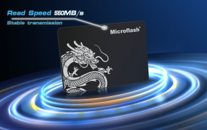 Microflash 512GB 2.5 SATA 3 SSD Internal Solid State Drive High Speed 550MB/s Read 500MB/s Write for PC Laptop