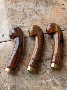 gagang golok jengkolan kayu johar untuk ukuran golok 30cm