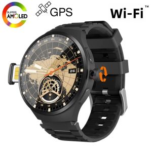 Đồng Hồ Thông Minh VP50 4G/5G Hỗ Trợ SIM Android 10.0 Màn Hình AMOLED Tròn 1.75 Inch Camera 8MP GPS WIFI Thiết Bị Theo Dõi Thể Dục Tích Hợp La Bàn Và NFC