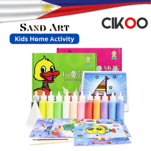 12 Color Sand Art Painting Set Kids DIY Sand painting Gift Box Kids Art Educational Toys