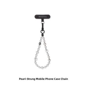 MASFEIL | Masfeil Short Glowing Jewelry Phone Lanyard Anti-Lost Female Mobile Phone Strap Luxury Colorful Pendant Decorative Accessory