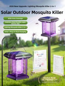 Hagesi | Solar Powered Outdoor Mosquito Killer Strong Automatic