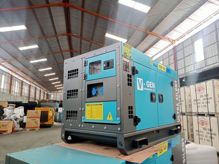 Genset Generator VGen 15 kva 1 phase dan 3 phase Ultra Silent Builtd