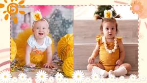 JeVenis Half Way Around the Sun Birthday Hat - Boho 1/2 Birthday Crown for Party Decoration and Supplies