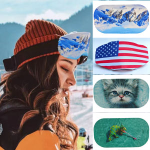 Vỏ Kính Trượt Tuyết Thời Trang Độ Đàn Hồi Cao Dễ Dàng Mang Theo Thiết Bị Trượt Tuyết Dành Cho Nam Giới Phụ Nữ Kính Trượt Tuyết Phù Hợp