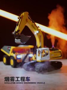 Remote Control Simulation Alloy Toy Excavator
