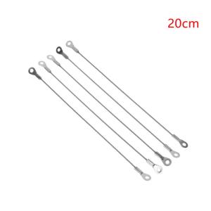 [ZY]5Pcs Stainless Steel Wire Rope Cable M4 Hole End 1.5mm Wire Rope Cable For Various Products Anti Fall Safety Ropes[ZY]