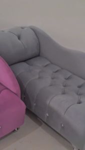 SOFA BENCH GRANDE / SOFA SANDARAN MINIMALIS GRANDE BAHAN BELUDRU READY STOK COCOK DIMANAPUN