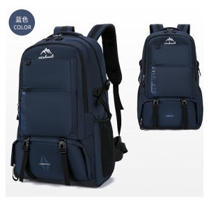 Balo Nam Du Lịch Dung Tích Lớn Balo Leo Núi Ngoài Trời Du Lịch Công Tác Làm Việc Balo Nam Chất Liệu Oxford Màu Trơn