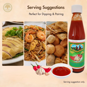 Highlands Brand Garlic Chilli Sauce | Cap Gunung Sos Cili & Bawang Putih | 大山商标蒜头辣椒酱 300g