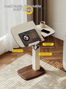 SAMEDREAM | Rotatable Adjustable Mobile Side Table