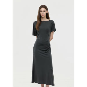 PIAOYA | Đầm Dáng Hepburn Elegance Giảm Cân