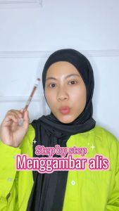 RIDHA Eyebrow Pencil Liner GET FREE Cetakan Alis - 2in1 (4gr)