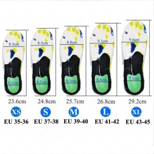 DIDI 1 Pair Orthopedic Insoles Arch Support Pad Sports Insoles Flat Foot Foot Pain For Plantar Fasciitis