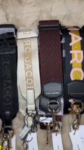 MJ LOGO GUITAR & WEBBING STRAPS by M A R C J A C O B S