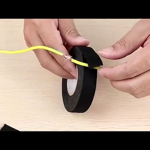 2pcs 15M Automotive Wire Harness Tape Heat Resistant Flame Retardant Cloth Tape for Cable Protection
