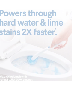 CLOROX Multi-Surface Toilet Cleaner Wand Starter Kit - Kills 99.9% of Germs Stain Removal Easy to Use