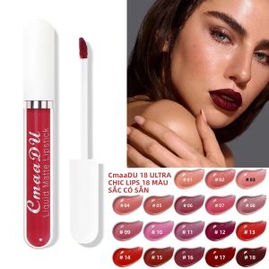 Son Môi Cmaadu Matte Lip Gloss 1 Chiếc Lâu Trôi Không Phai Màu Không Thấm Nước Không Dính Phổ Biến Quà Tặng Tinh Tế Để Sử Dụng Hàng Ngày Trong Ngày Lễ