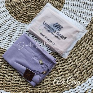 VOAL THORSA LOGO UM DIAMOND POUCH HIJAB SEGIEMPAT UMAMA TERMURAH LOGO SWAROVSKI JILBAB TERBARU