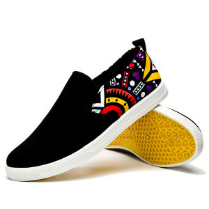 Old Beijing Cloth Shoes Mens Corduroy Non Slip Flats Casual Daddys Shoes Easiest for Match Driving Shoes Work Breathable Non Slip Mens Shoes