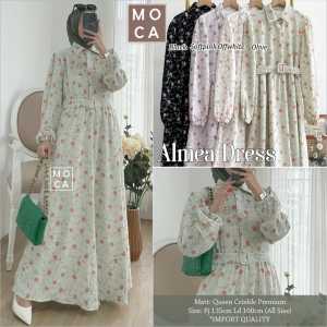 GAMIS DRESS ALMEA LD 100 BY MOCA GAMIS CRINKLE"