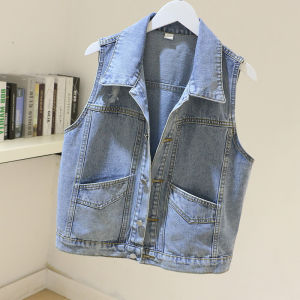 Jean Casual Summer New Loose Sleeveless Vest
